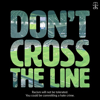 Don't cross the line. Racism will not be tolerated. You could be committing a hate crime.