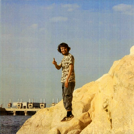 Jack Letts pictured at a dam near Raqqa, Syria, date unknown