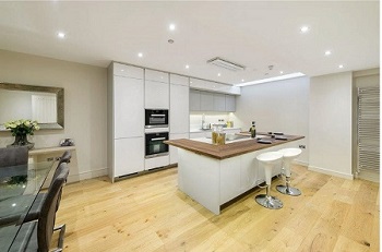 Kitchen of Allard rented home