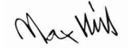 Max Hill KC signature