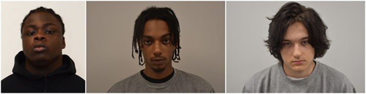 Nii Mensah, Jakeem Rose and Ugnius Asmena
