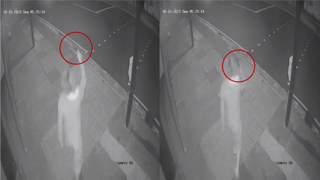 CCTV footage of Alid