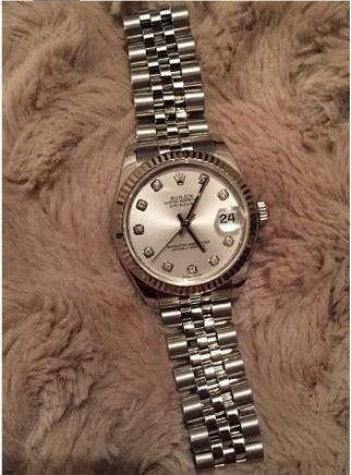 Photo of Rolex watch bought by Sandhu