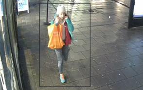 Ms Everard on CCTV on her way to her friend's house on that same evening