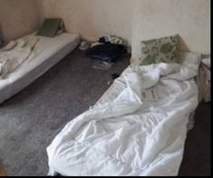 Conditions in which victims were kept