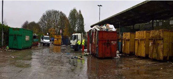 Waste and recycling centre in Cardiff