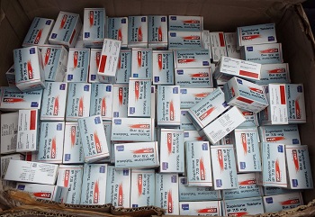 Zopiclone boxes of tablets
