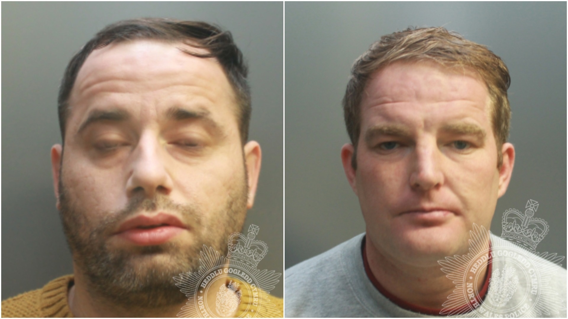 Delaney and Purcell mug shots