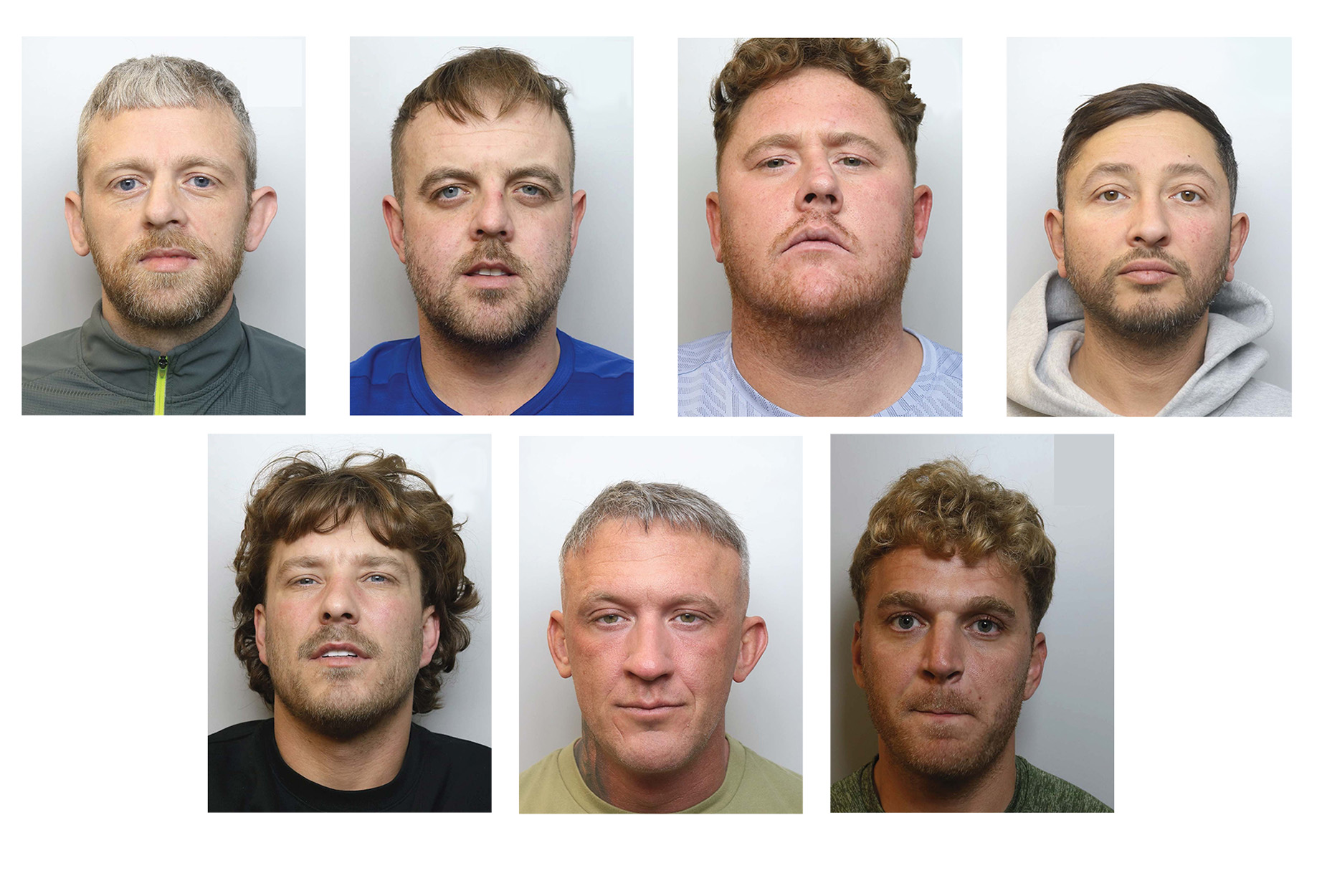 Gang of seven men jailed for drugs conspiracy