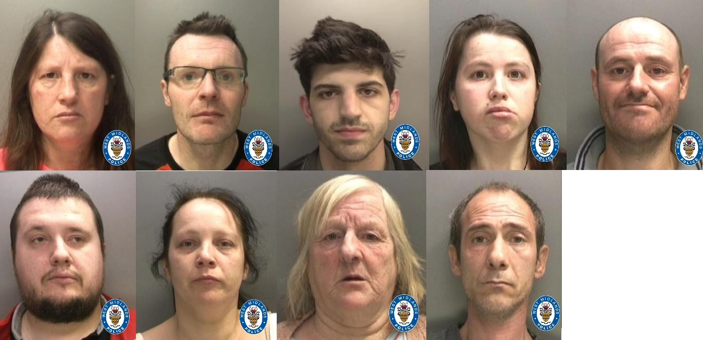 photos of L-R Top: Anne Marie-Clare, James Evans, Jason Evans, Kirsty Webb, Lee Webb, Bottom: Mark Smith, Natasha Webb, Pam Howells, Phillip Wellington
