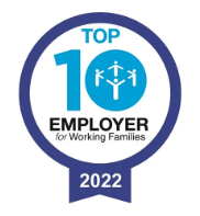 Top 10 employer for working families 2022 benchmark symbol