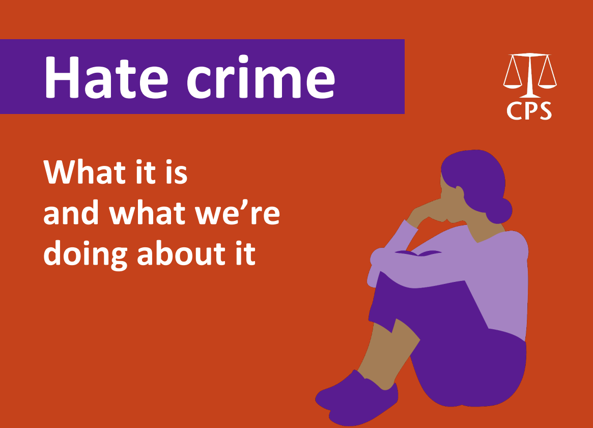 Hate crime leaflet: What it is and what we're doing about it