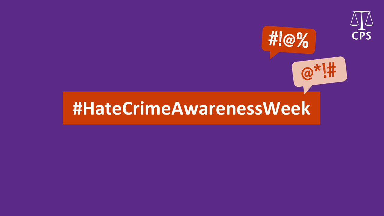Hate Crime Awareness Week graphic