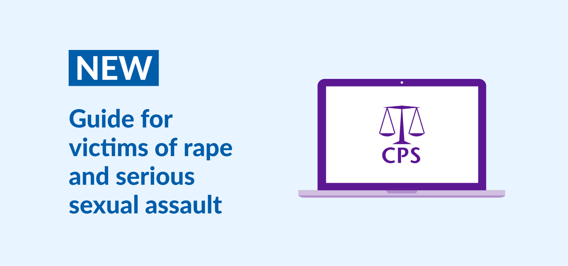 New guide for victims of rape and serious sexual assault