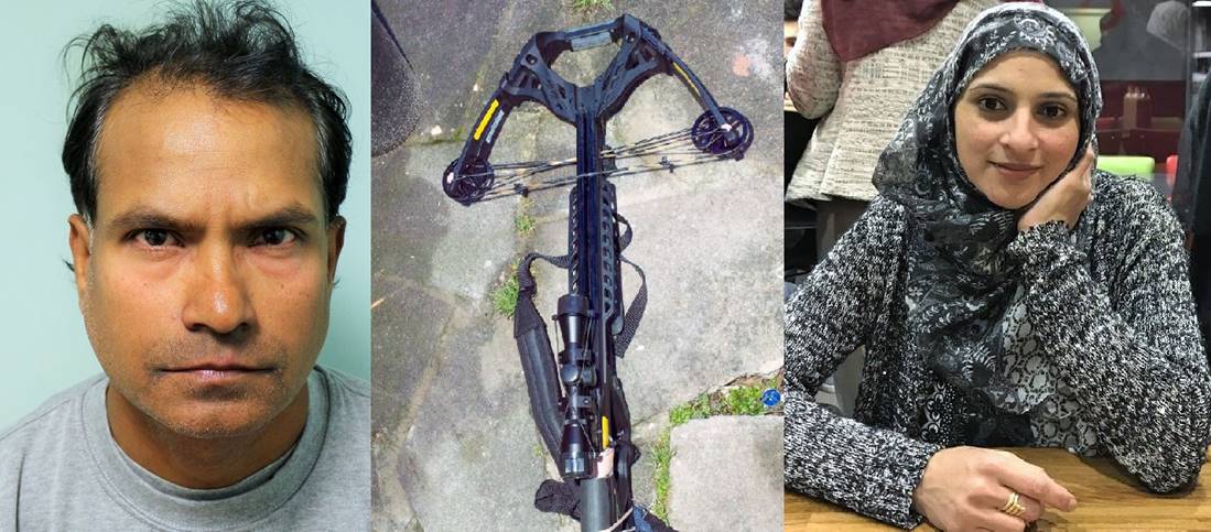 Ramanodge Unmathallegadoo, crossbow, ex-wife photo