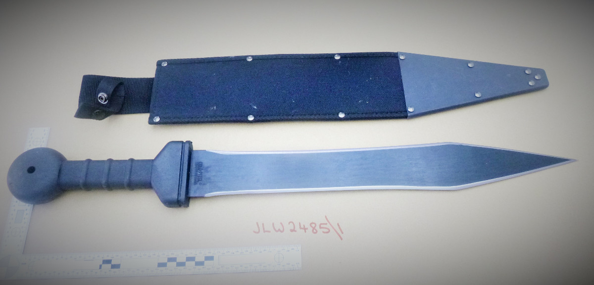 Sword bought by Renshaw and concealed at a relative's house