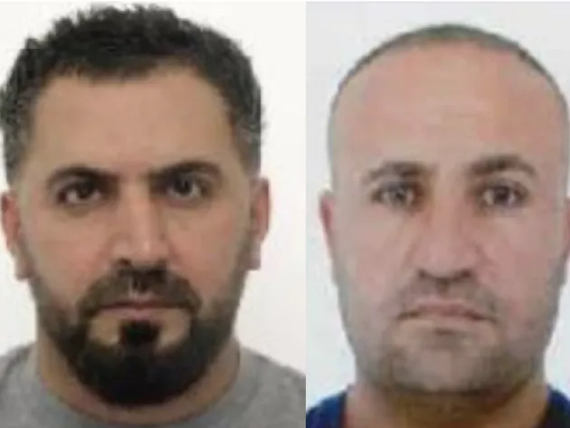 Ali Khdir (left) and Dilshad Shamo