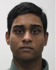 Dihan Rahman a man with dark hair and eyes, aged 19
